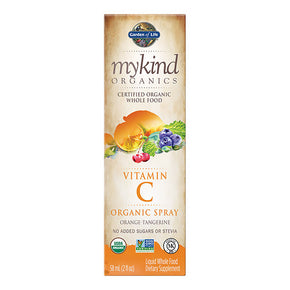 가든오브라이프 유기농 마이카인드 비타민C 스프레이 - 오렌지 귤맛 58 ml